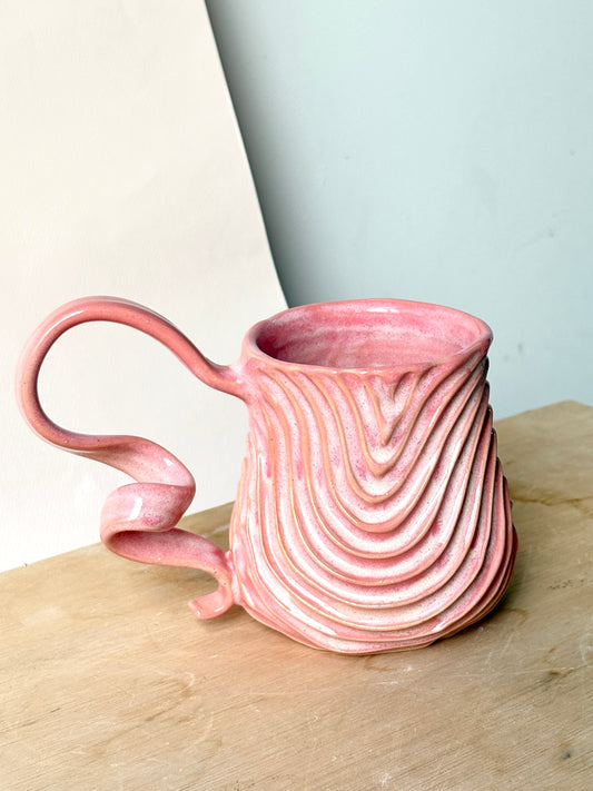 Shell Pink Seabed Mug