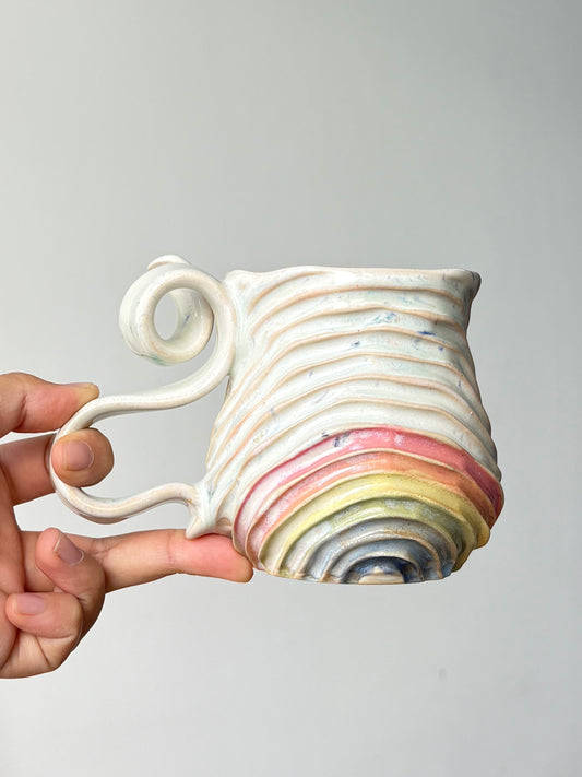 Confetti Rainbow Seabed Mug