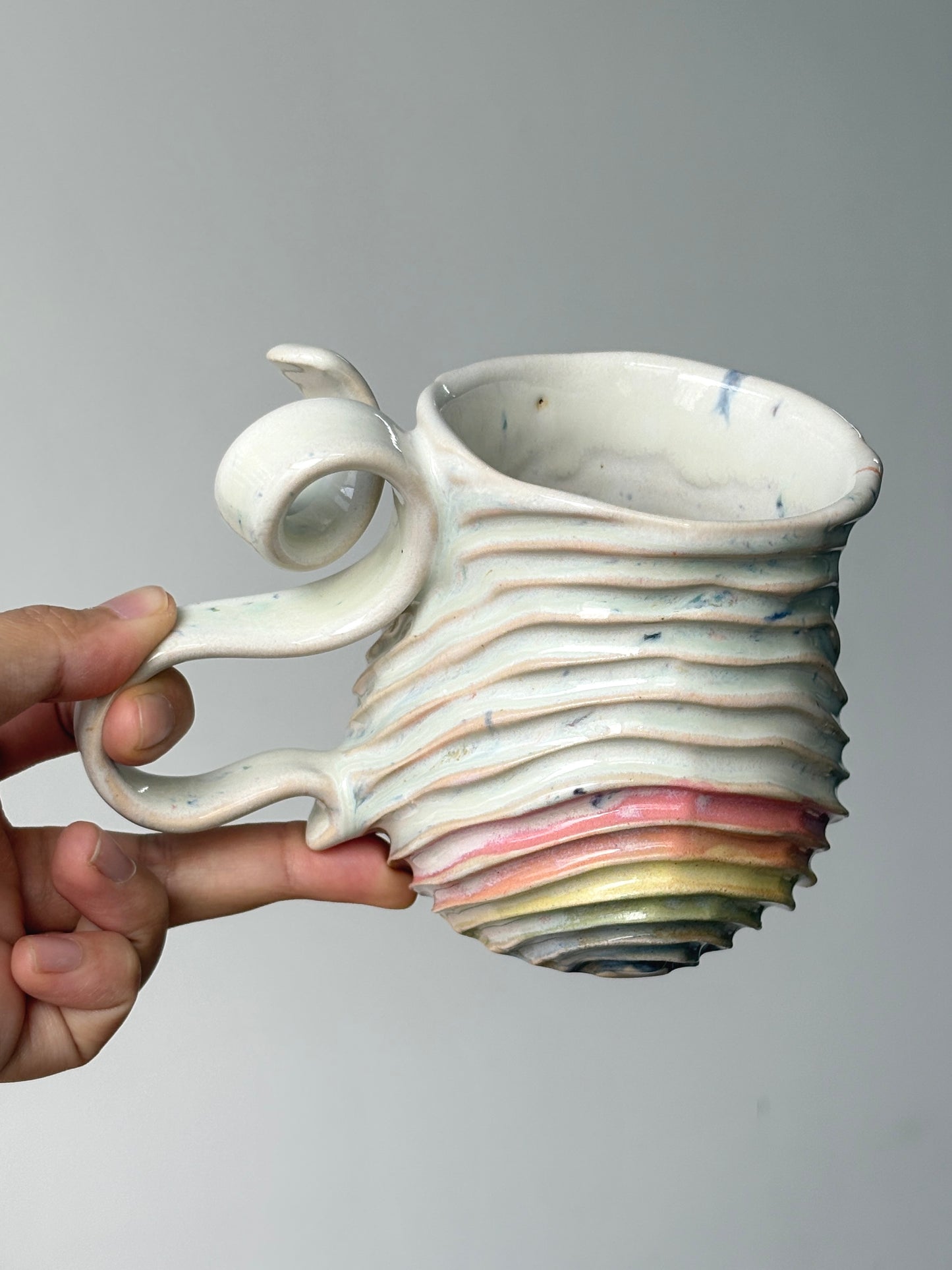 Confetti Rainbow Seabed Mug