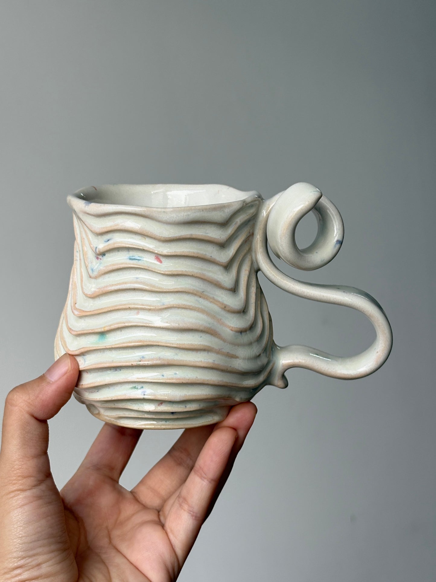 Confetti Rainbow Seabed Mug