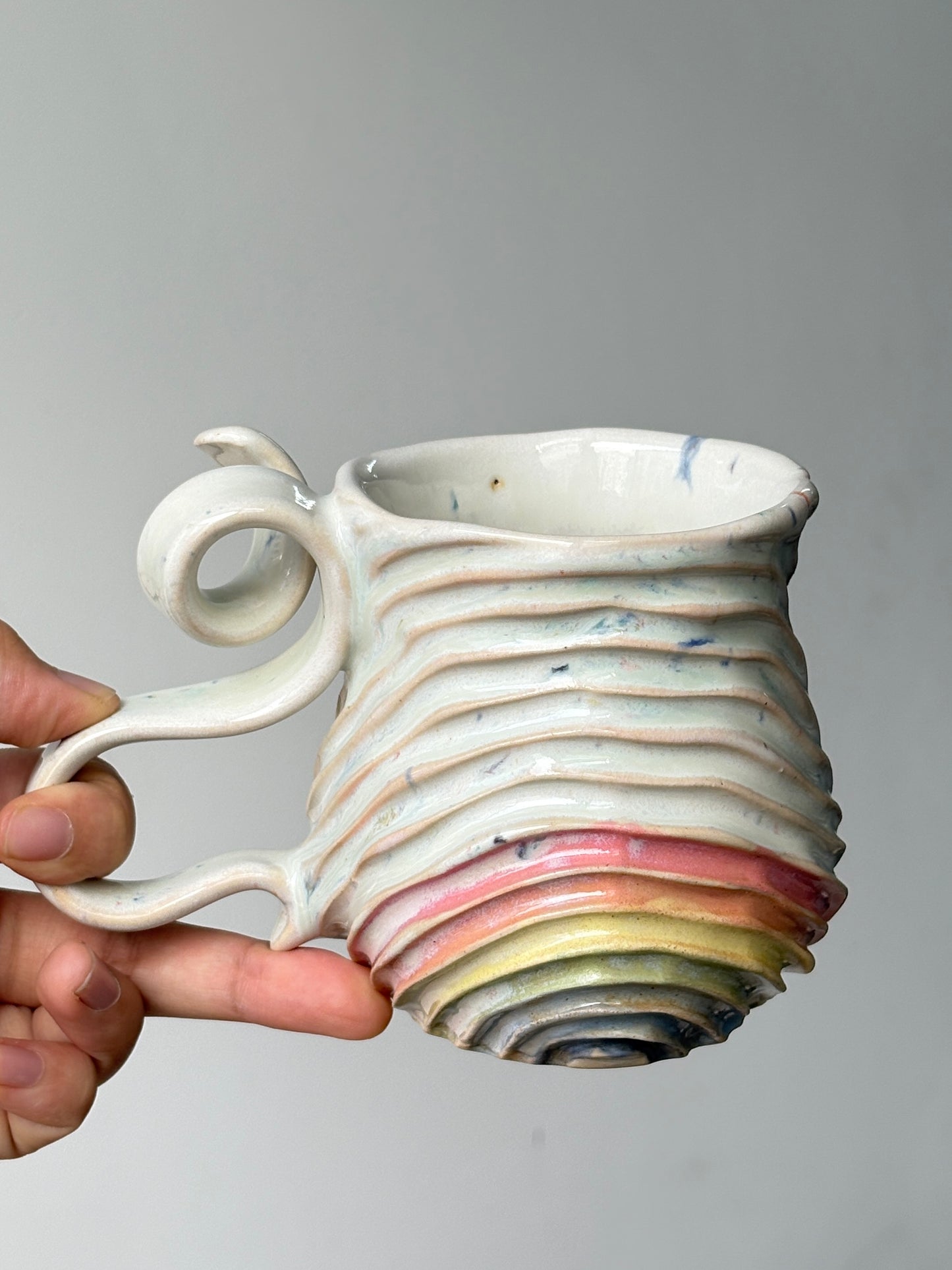 Confetti Rainbow Seabed Mug