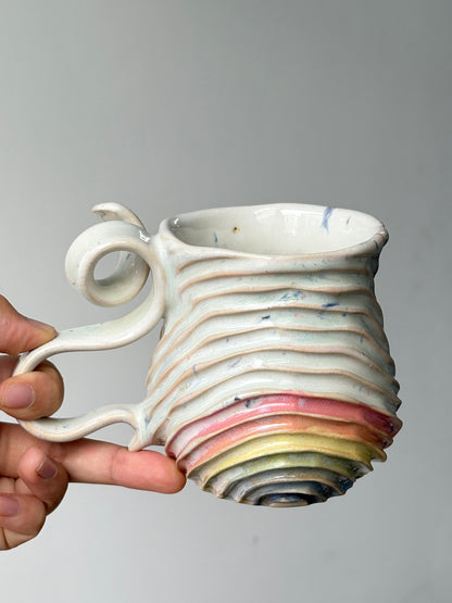 Confetti Rainbow Seabed Mug