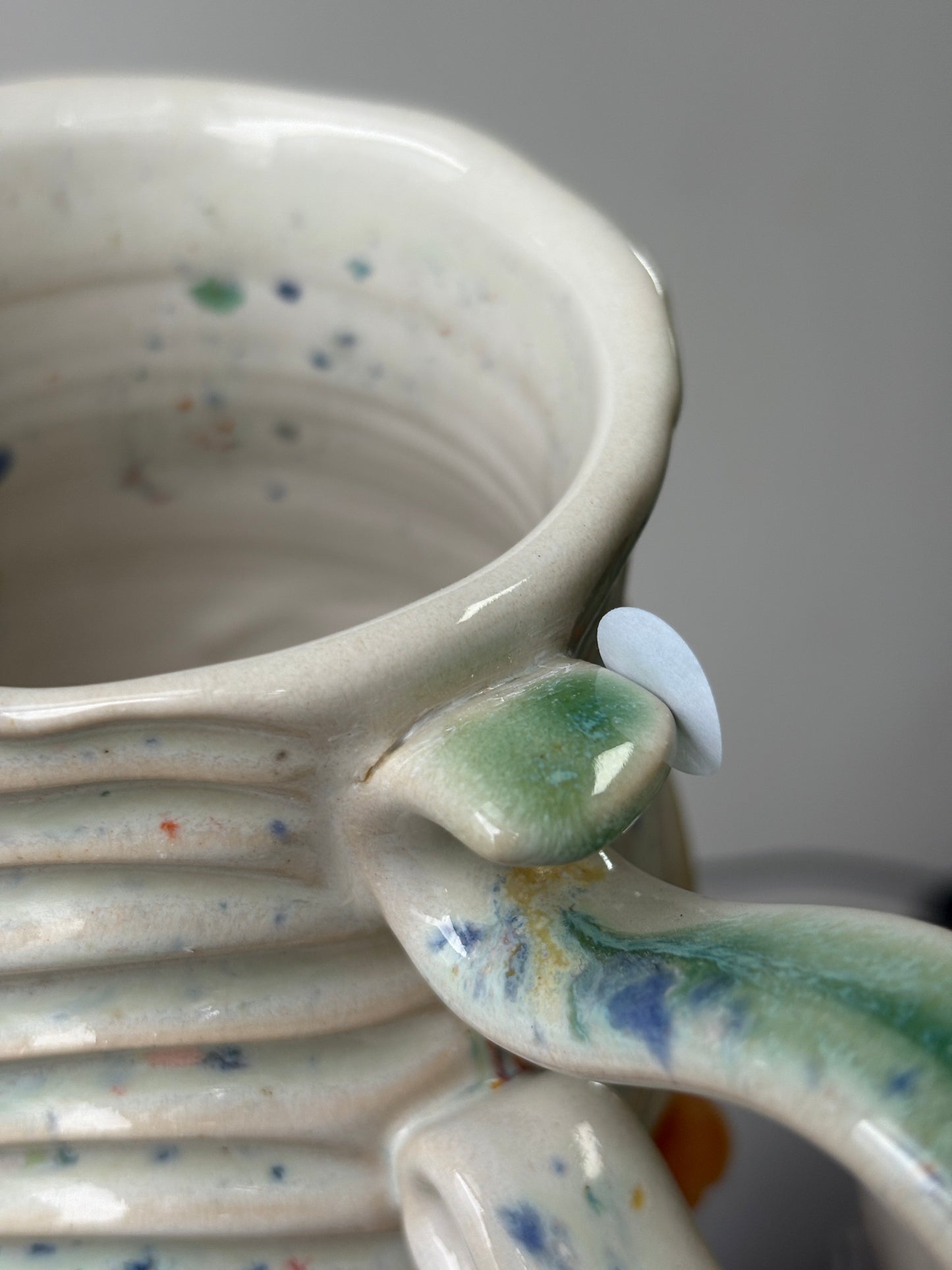 Seabed Mug Confetti White (S1)