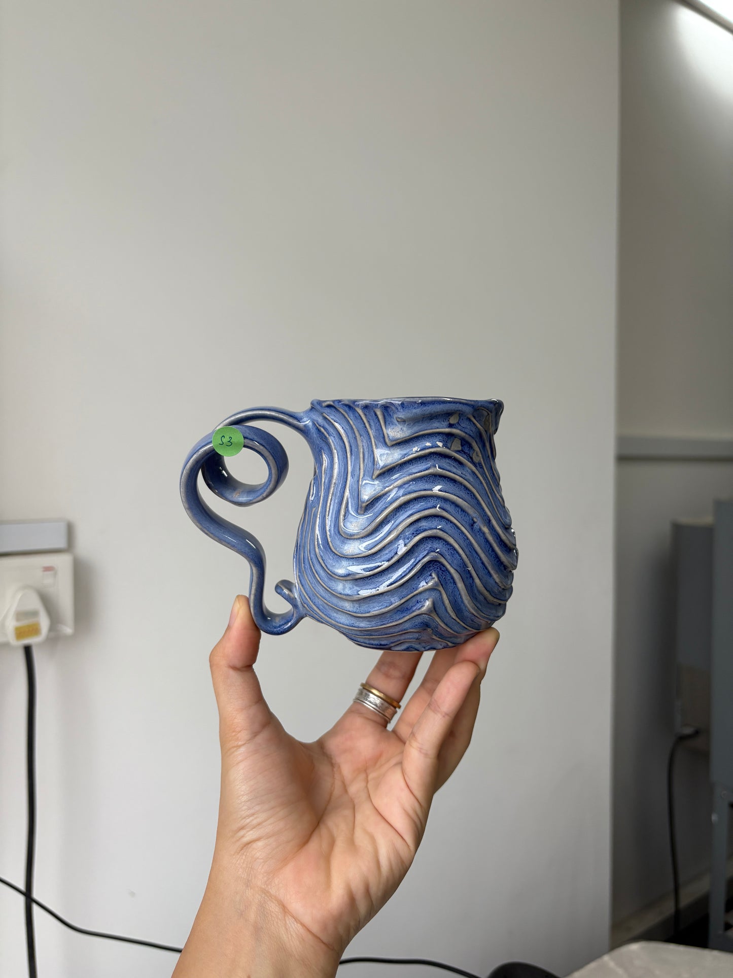 Seabed Mug Medium Blue (S3)