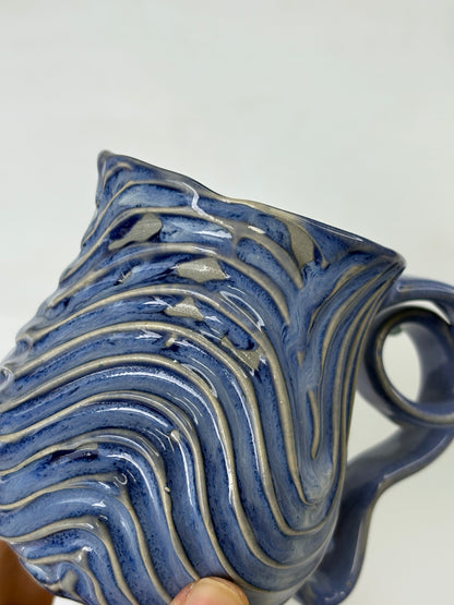 Seabed Mug Medium Blue (S3)