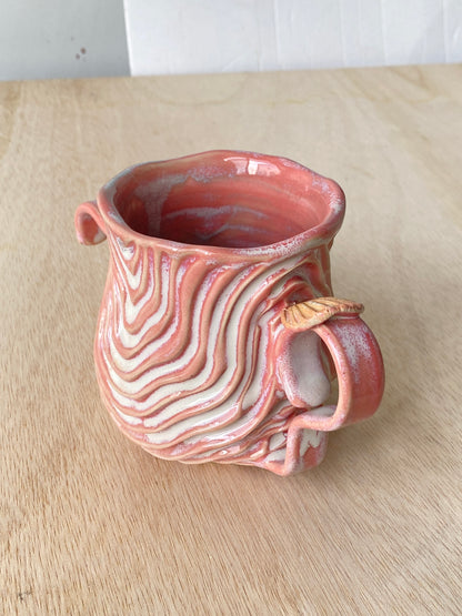 'Shell Pink' Double Handle Seabed Mug (7)