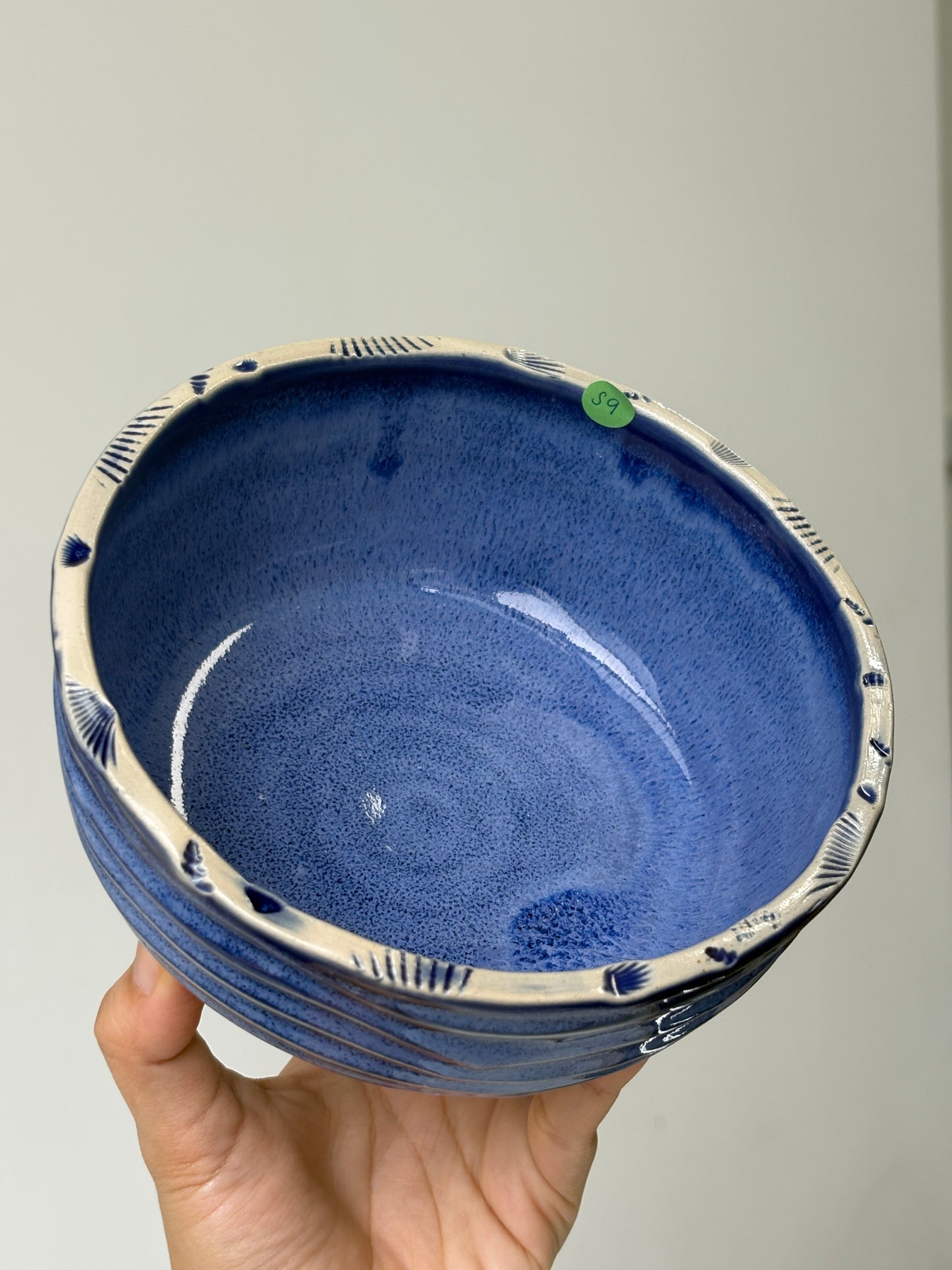 Seabed Bowl in Another Blue (S9)