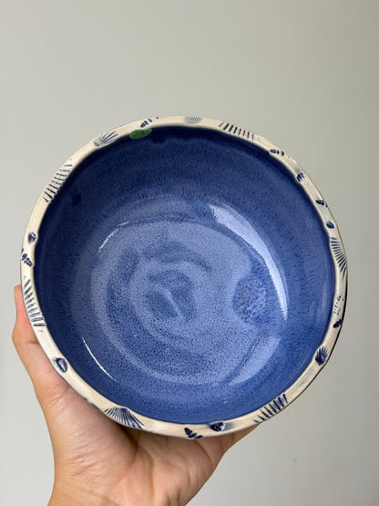 Seabed Bowl in Another Blue (S9)