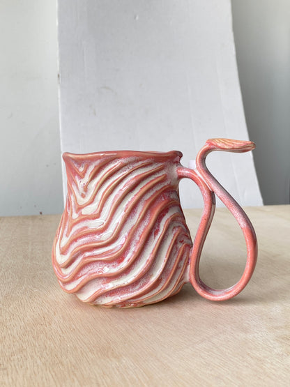'Shell Pink' Rainbow Seabed Mug (1)
