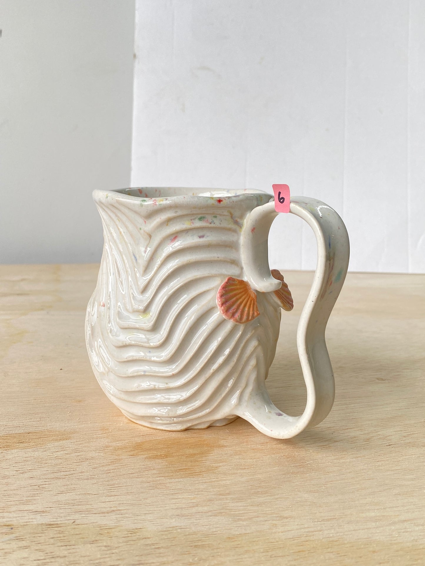 'Confetti White' Seabed Mug (6)